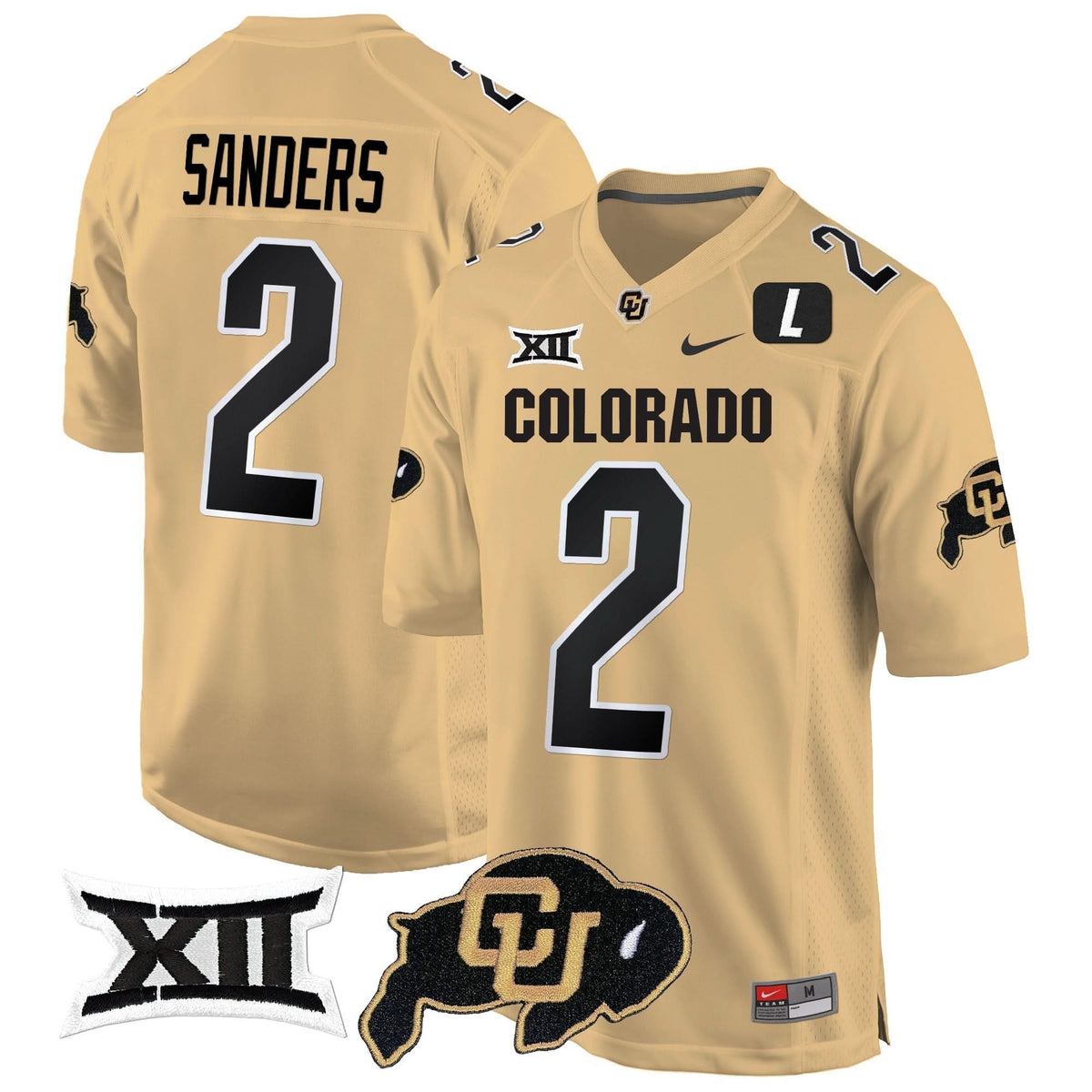 CB Big 12 XII Patch Game Jersey V2