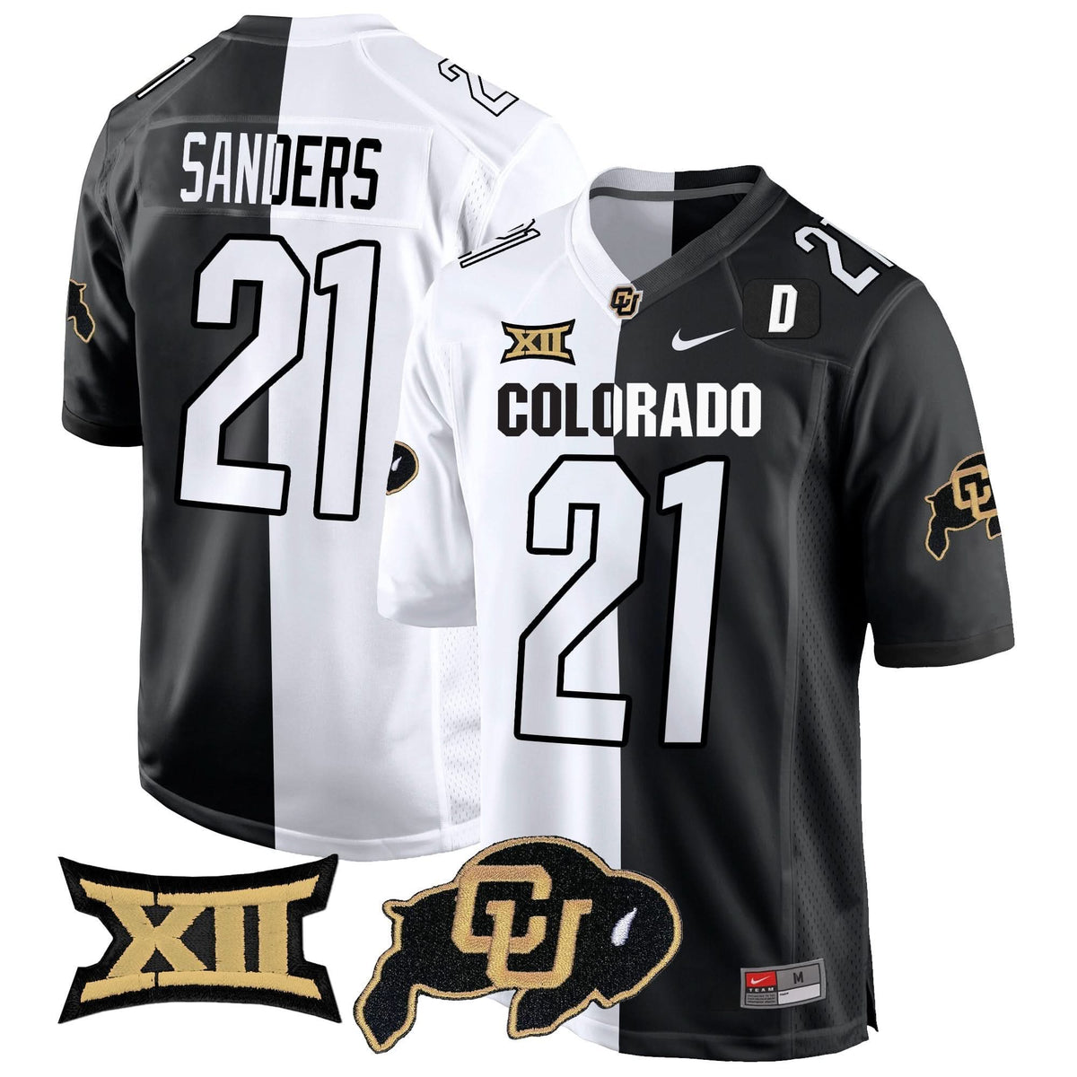 CB Big 12 XII Patch Game Jersey V2