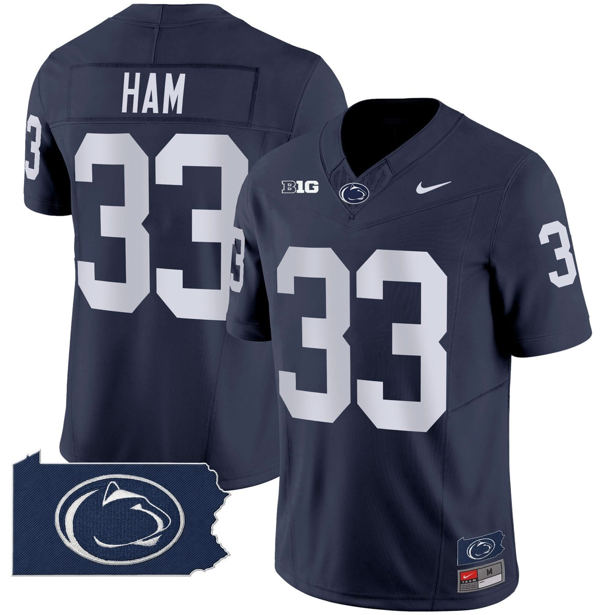 PSU 2024 Home Patch Vapor Limited Jersey