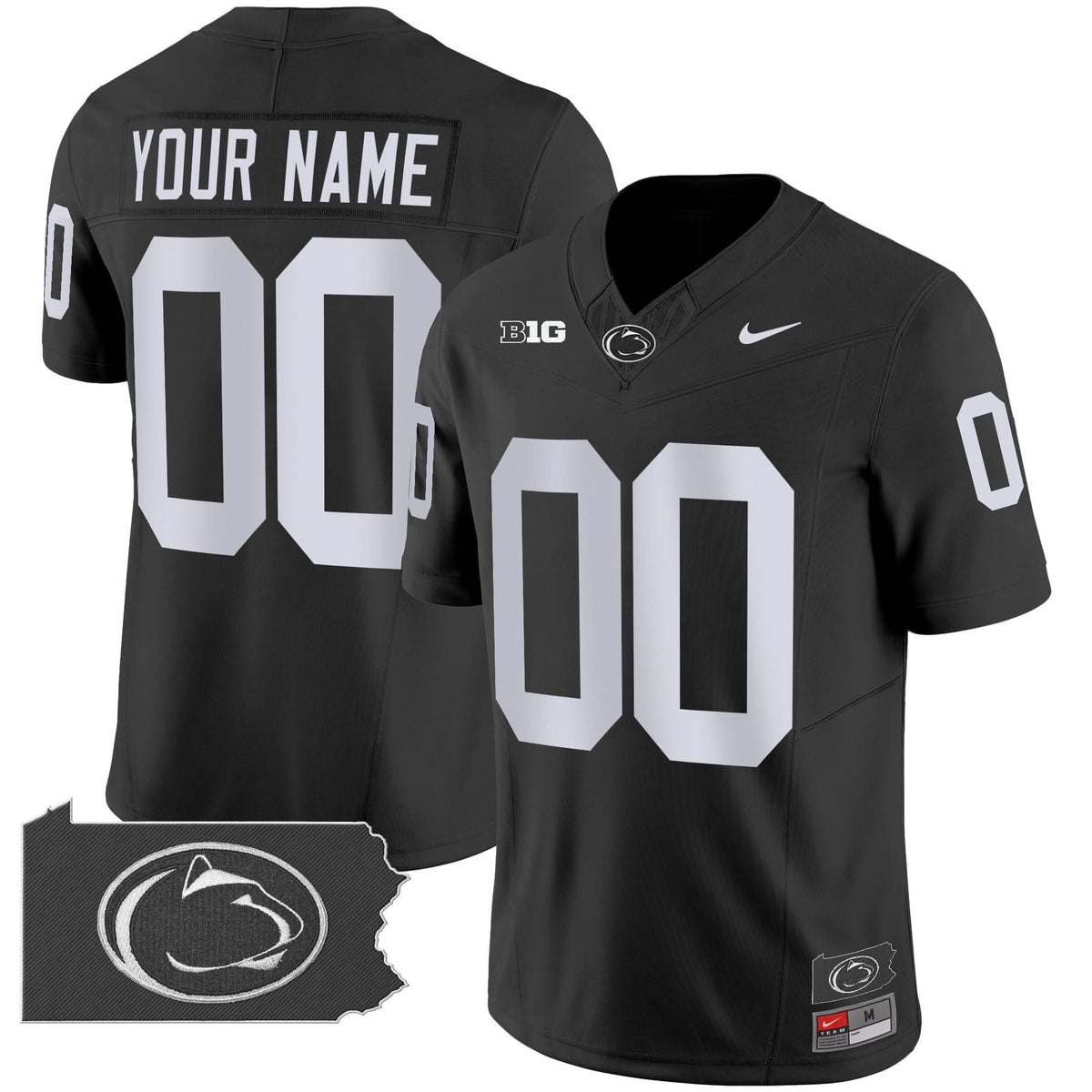 PSU 2024 Home Patch Vapor Limited Custom Jersey