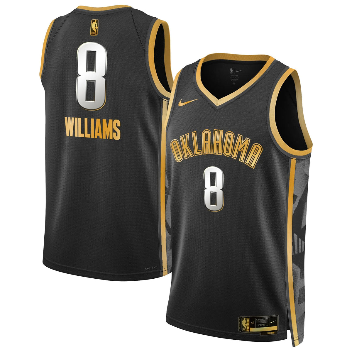 OKC 2024/25 City Edition Swingman Jersey - Stitched