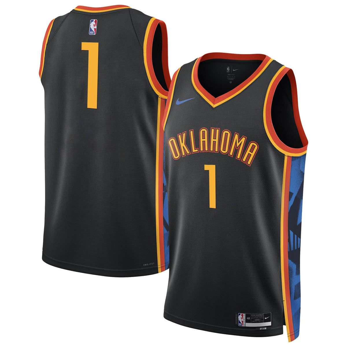 OKC 2024/25 City Edition Swingman Jersey - Stitched