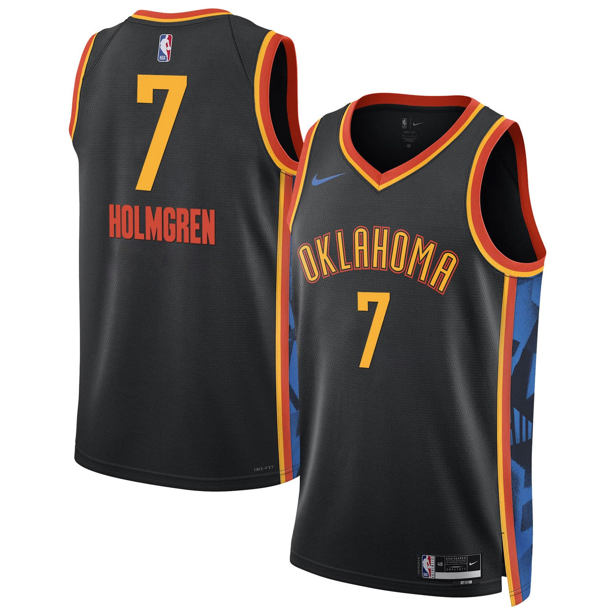 OKC 2024/25 City Edition Swingman Jersey - Stitched