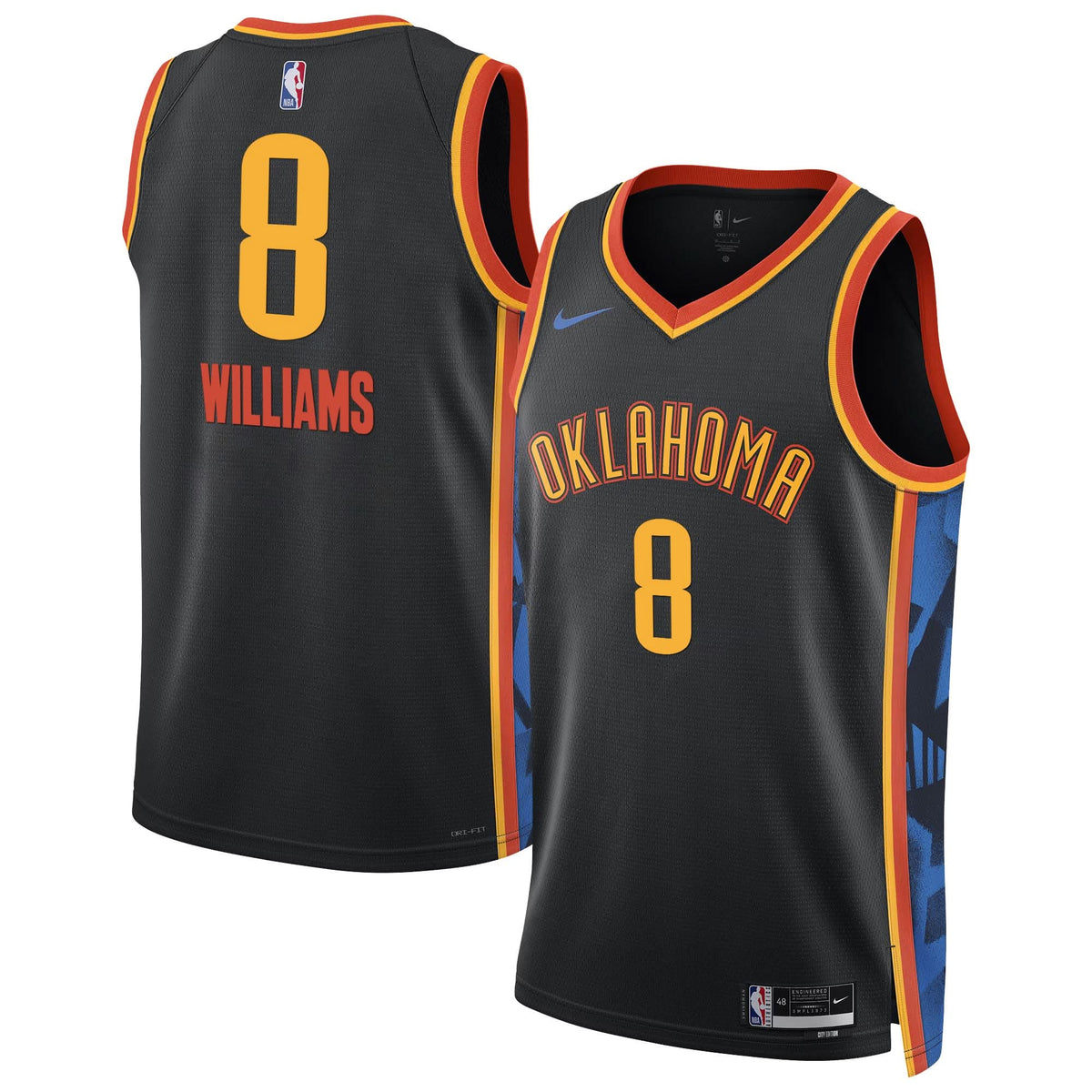 OKC 2024/25 City Edition Swingman Jersey - Stitched