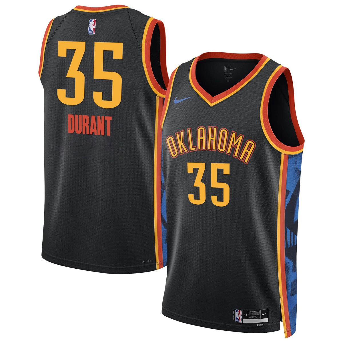 OKC 2024/25 City Edition Swingman Jersey - Stitched