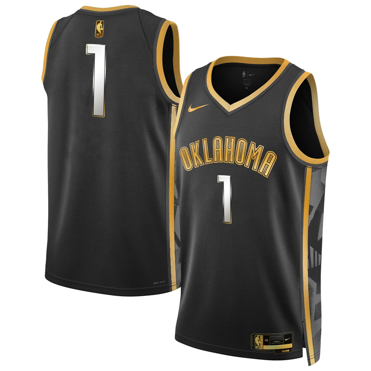 OKC 2024/25 City Edition Swingman Jersey - Stitched