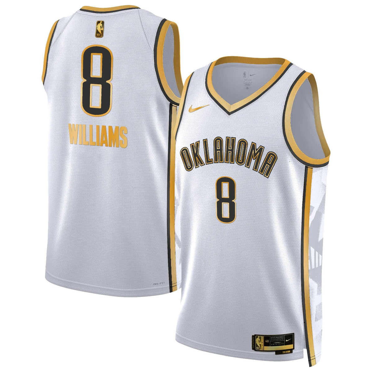 OKC 2024/25 City Edition Swingman Jersey - Stitched
