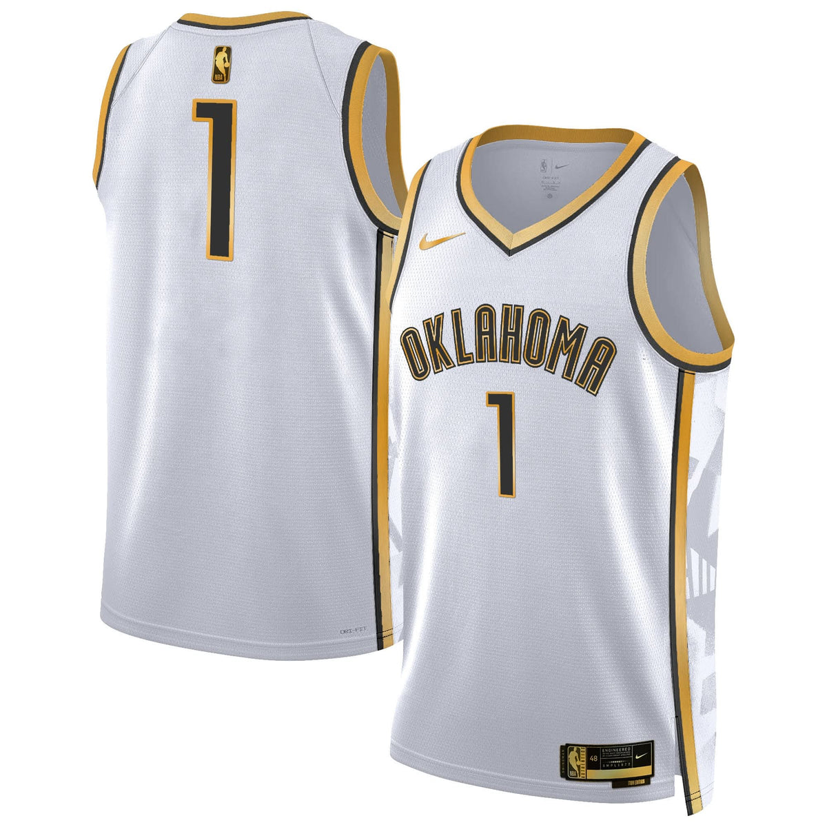 OKC 2024/25 City Edition Swingman Jersey - Stitched