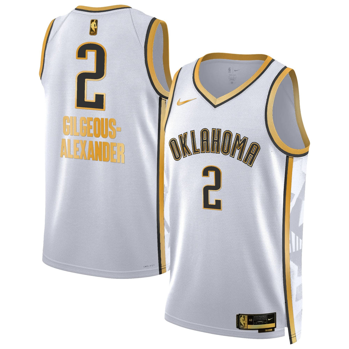 OKC 2024/25 City Edition Swingman Jersey - Stitched