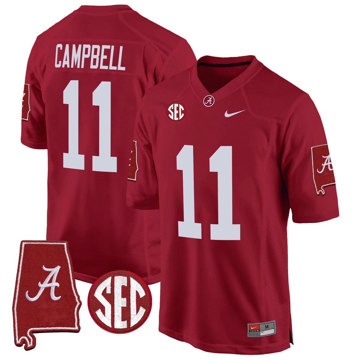 ACT 2024 Alabama Map Patch Game Jersey