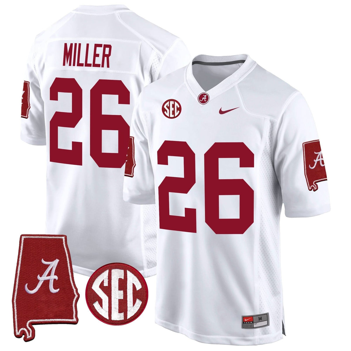 ACT 2024 Alabama Map Patch Game Jersey