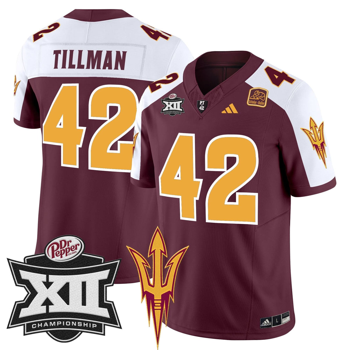 SD 2024 Big 12 Championship Patch Vapor Limited Jersey