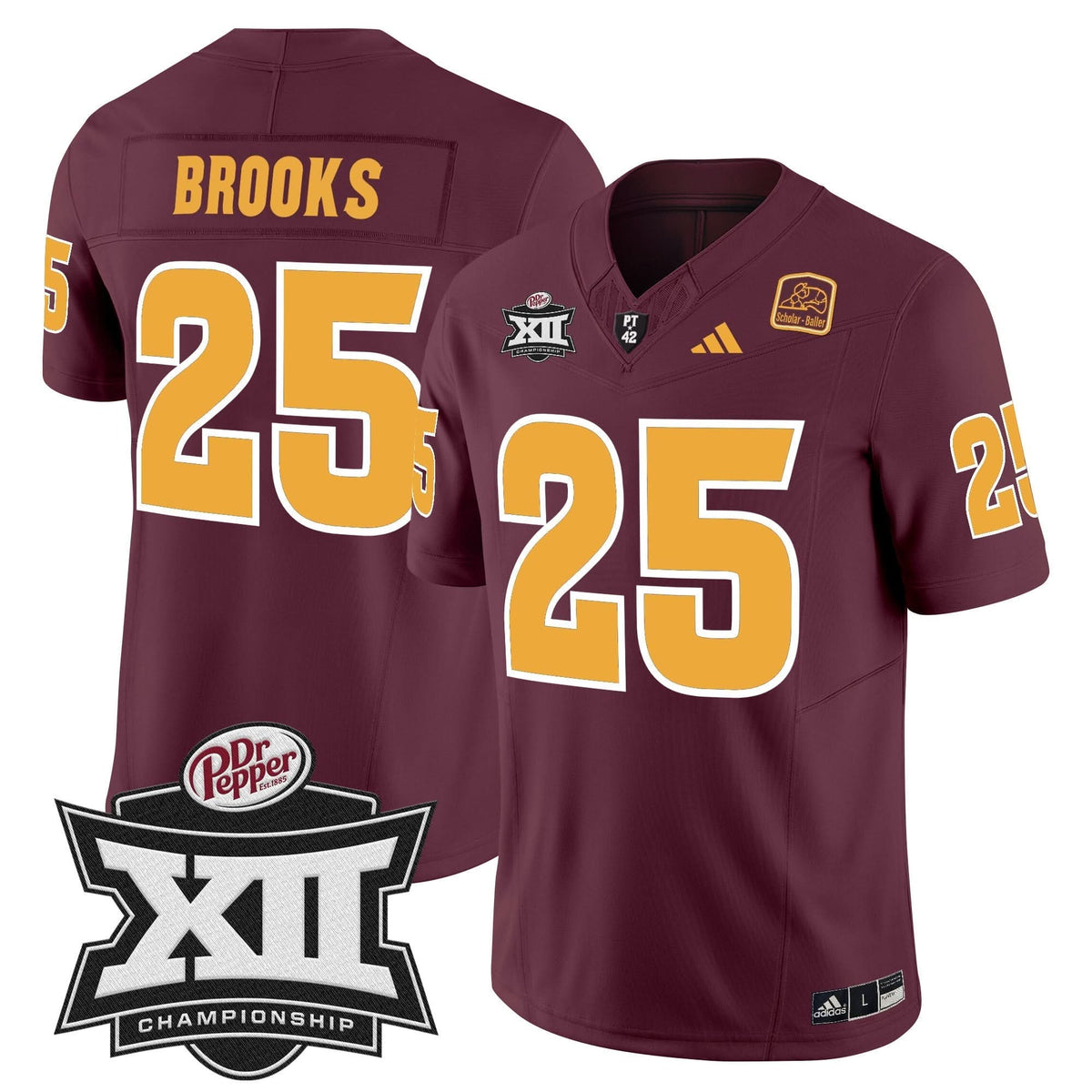 SD 2024 Big 12 Championship Patch Vapor Limited Jersey
