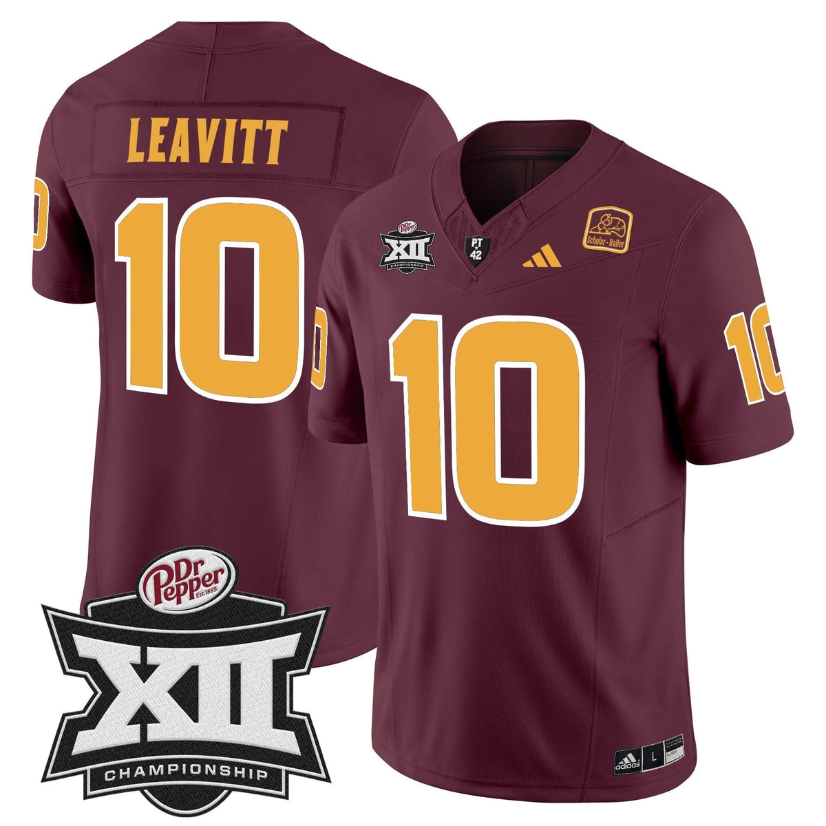 SD 2024 Big 12 Championship Patch Vapor Limited Jersey