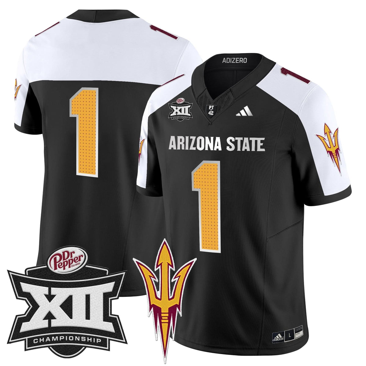 SD 2024 Big 12 Championship Patch Vapor Limited Jersey V2