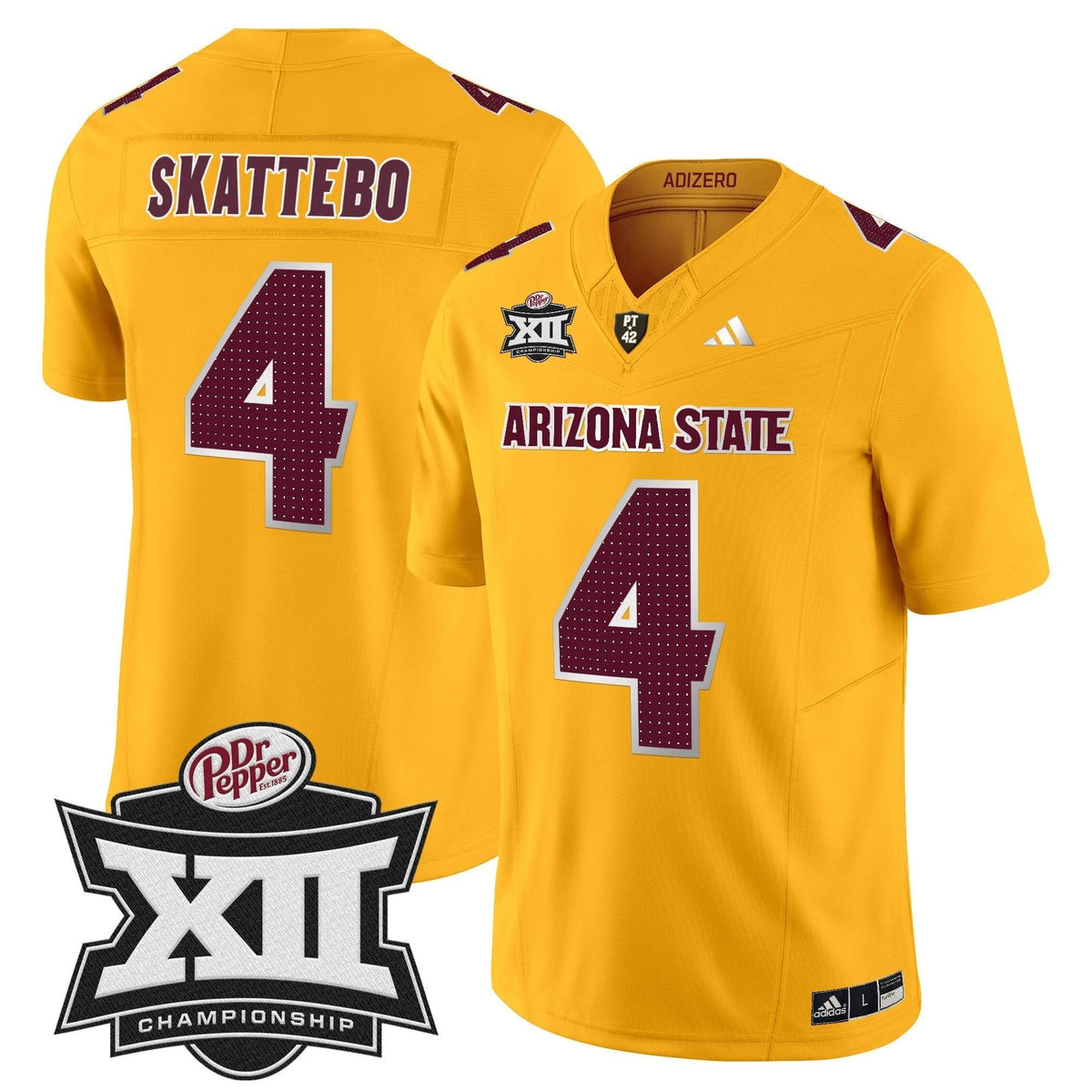 SD 2024 Big 12 Championship Patch Vapor Limited Jersey V2