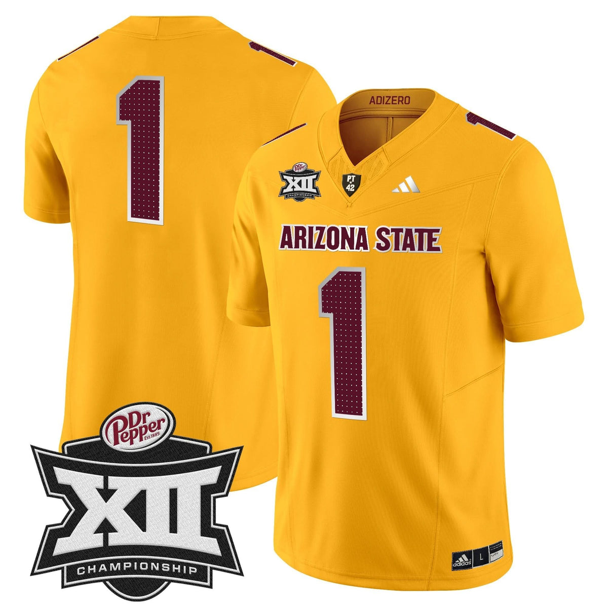 SD 2024 Big 12 Championship Patch Vapor Limited Jersey V2