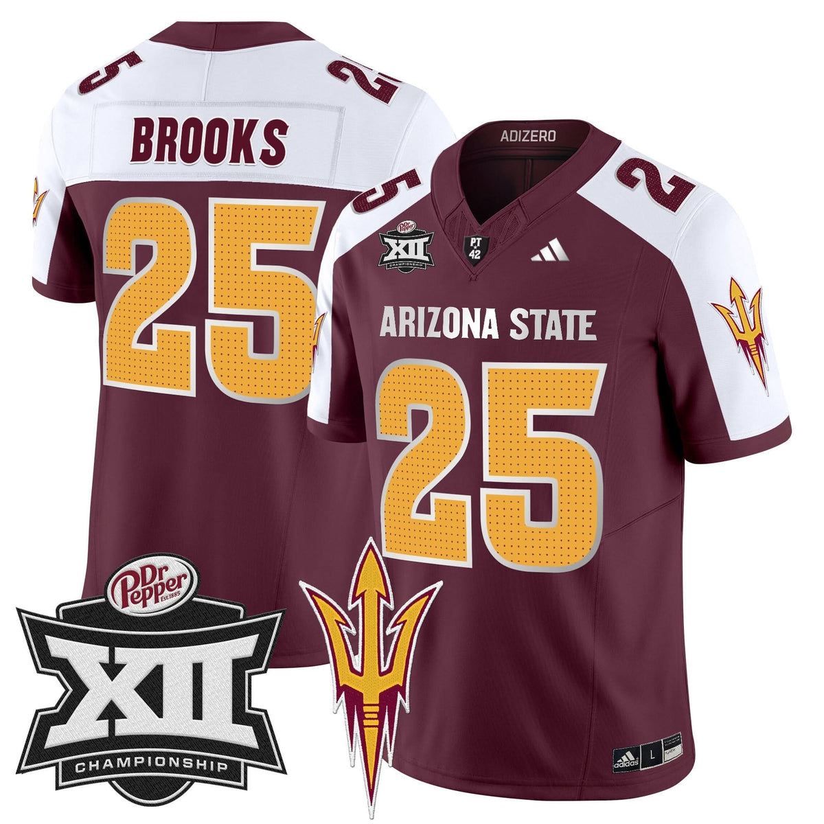 SD 2024 Big 12 Championship Patch Vapor Limited Jersey V2
