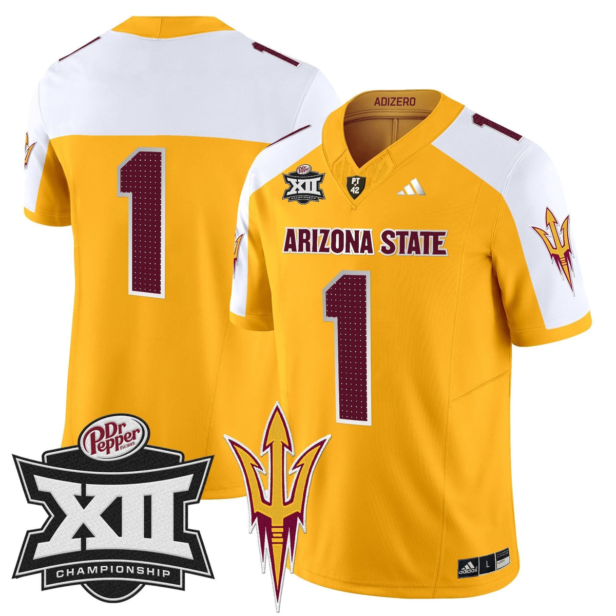 SD 2024 Big 12 Championship Patch Vapor Limited Jersey V2