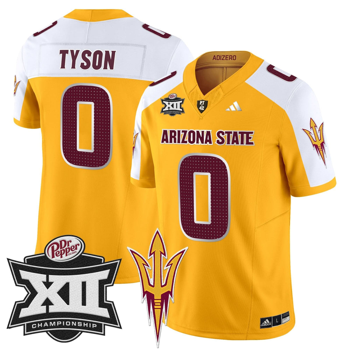 SD 2024 Big 12 Championship Patch Vapor Limited Jersey V2