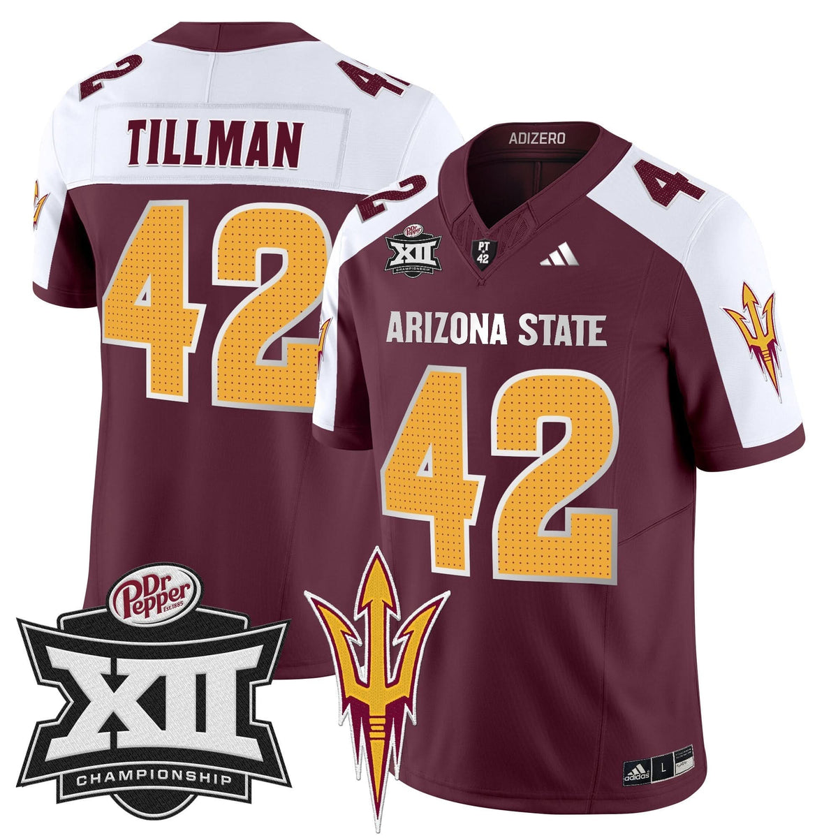 SD 2024 Big 12 Championship Patch Vapor Limited Jersey V2
