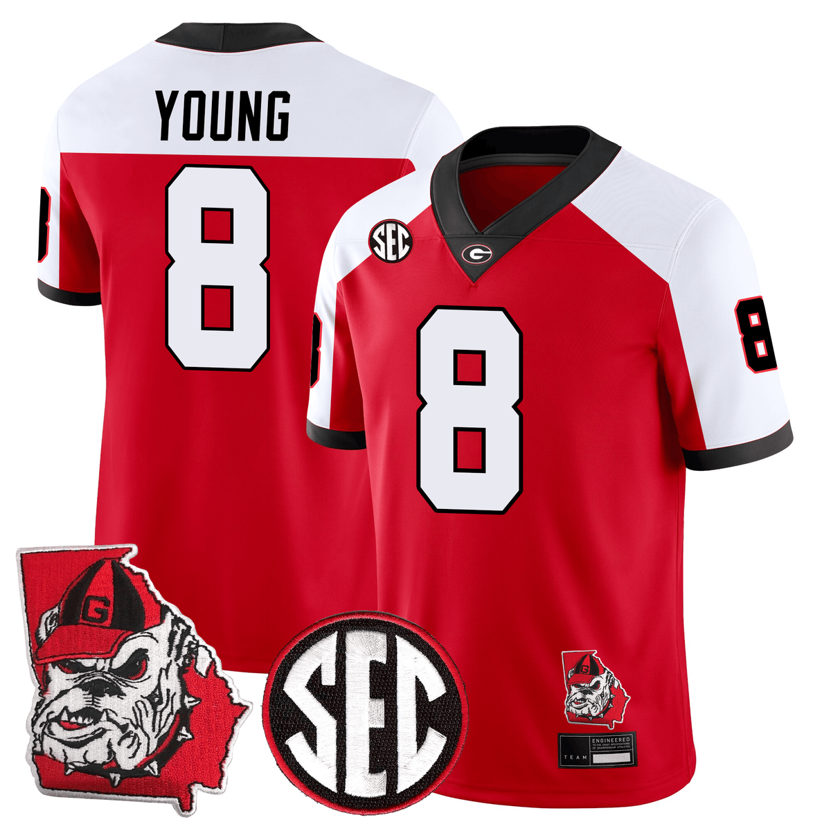 GB Football 24/25 Jersey - Georgia State Map Patch