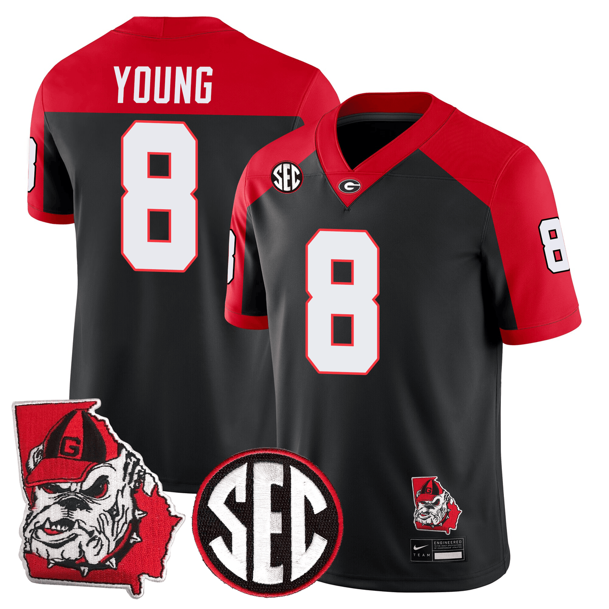 GB Football 24/25 Jersey - Georgia State Map Patch