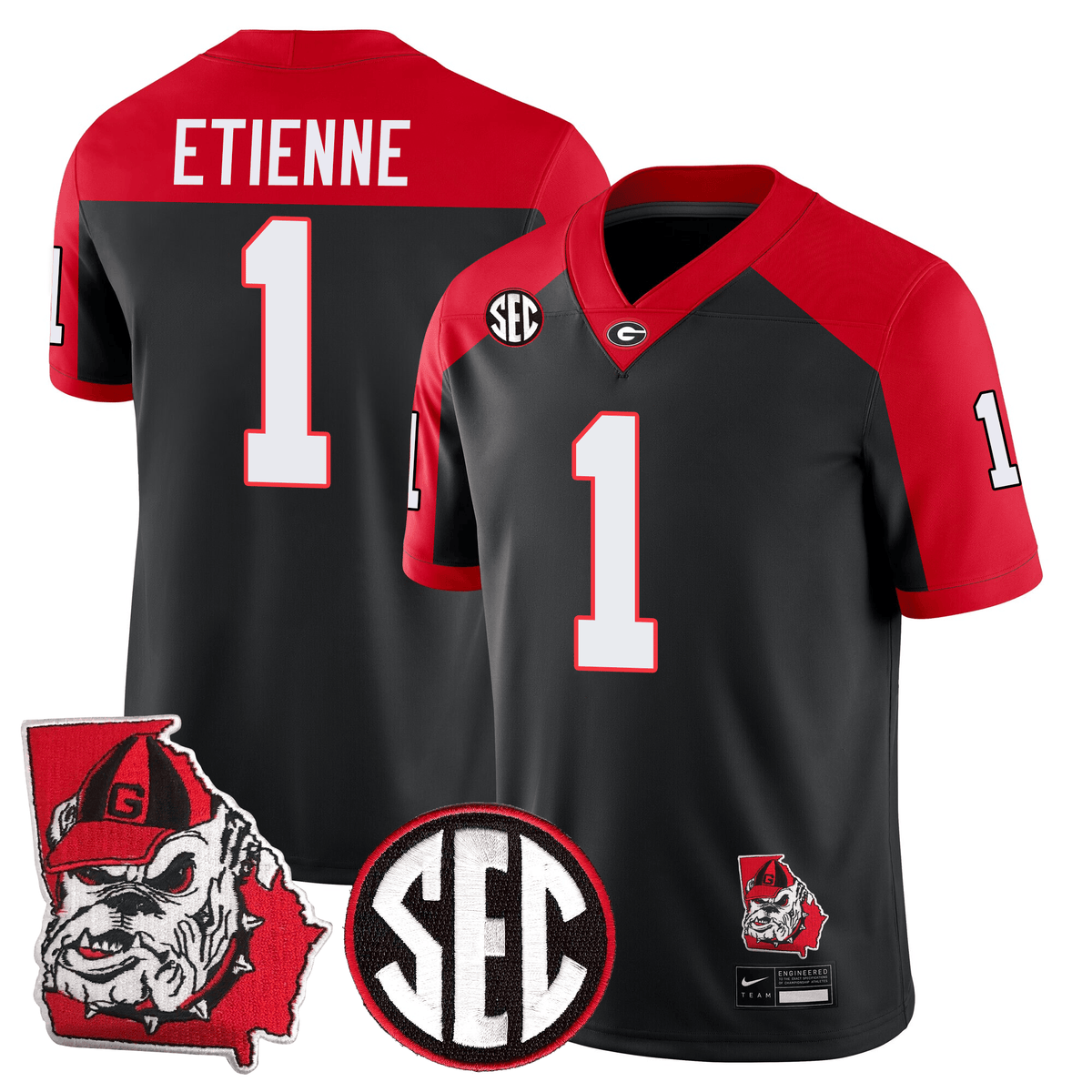 GB Football 24/25 Jersey - Georgia State Map Patch