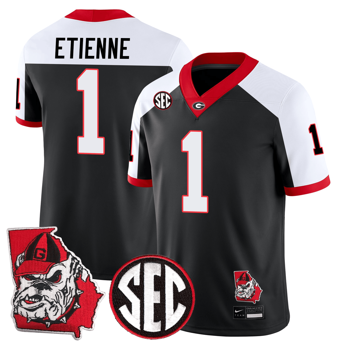 GB Football 24/25 Jersey - Georgia State Map Patch