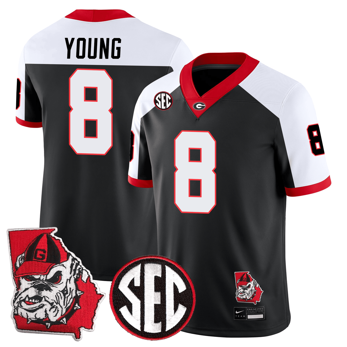 GB Football 24/25 Jersey - Georgia State Map Patch