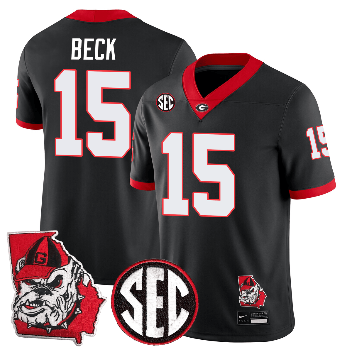 GB Football 24/25 Jersey - Georgia State Map Patch