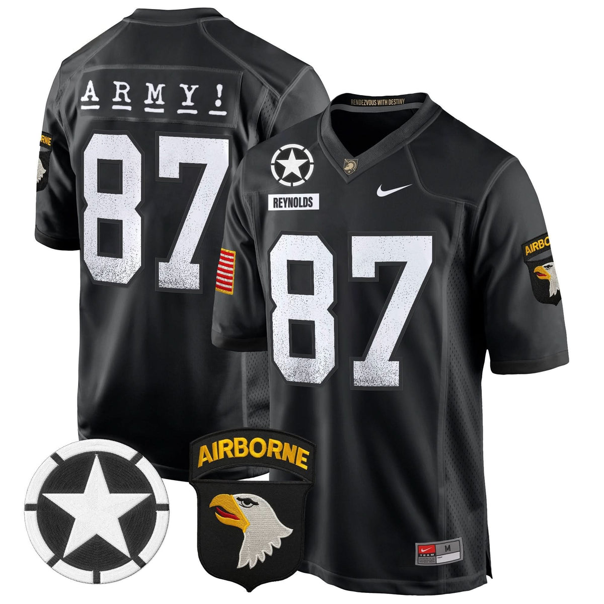 ABK 101st Airborne Division Patch 2024 Game Jersey