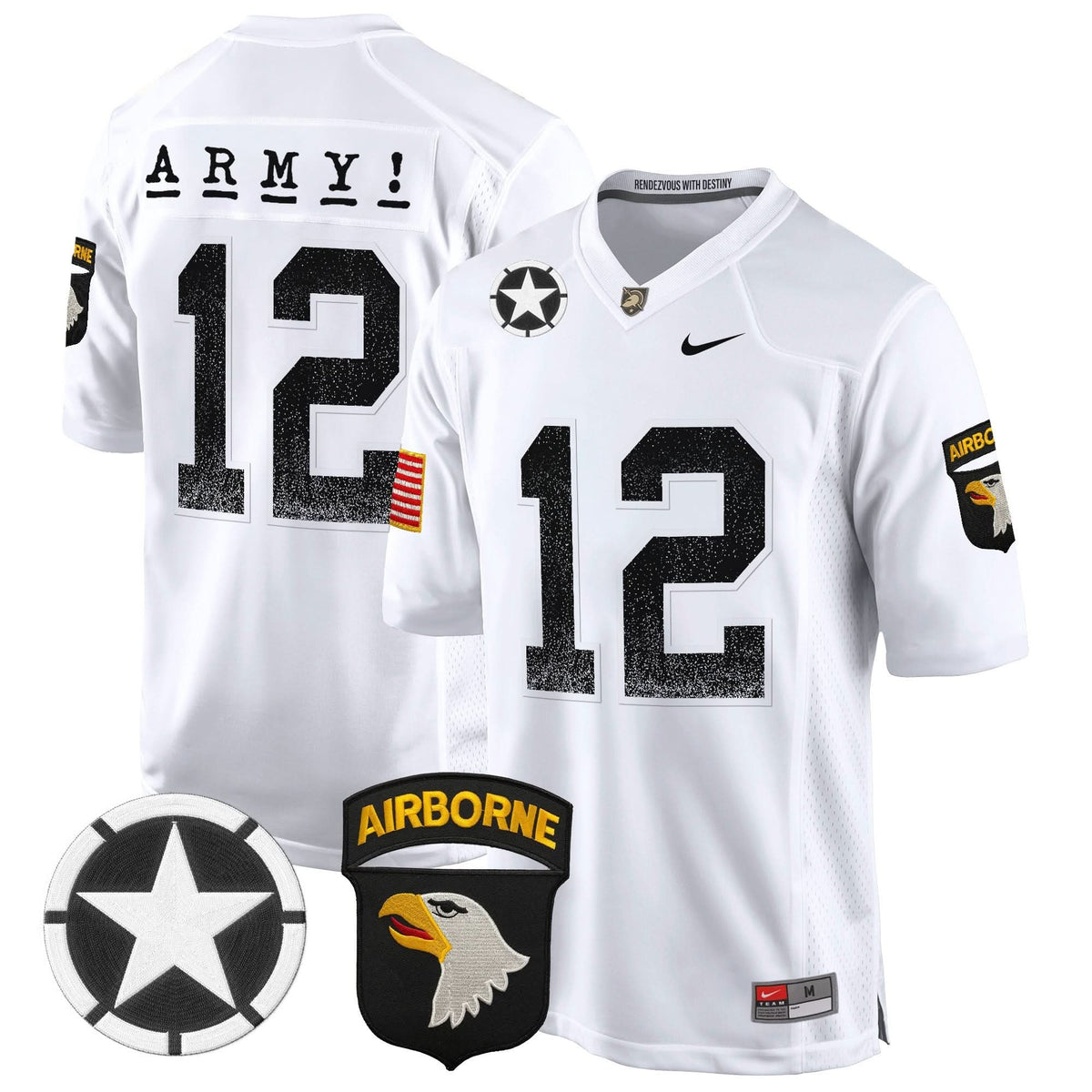 ABK 101st Airborne Division Patch 2024 Game Jersey