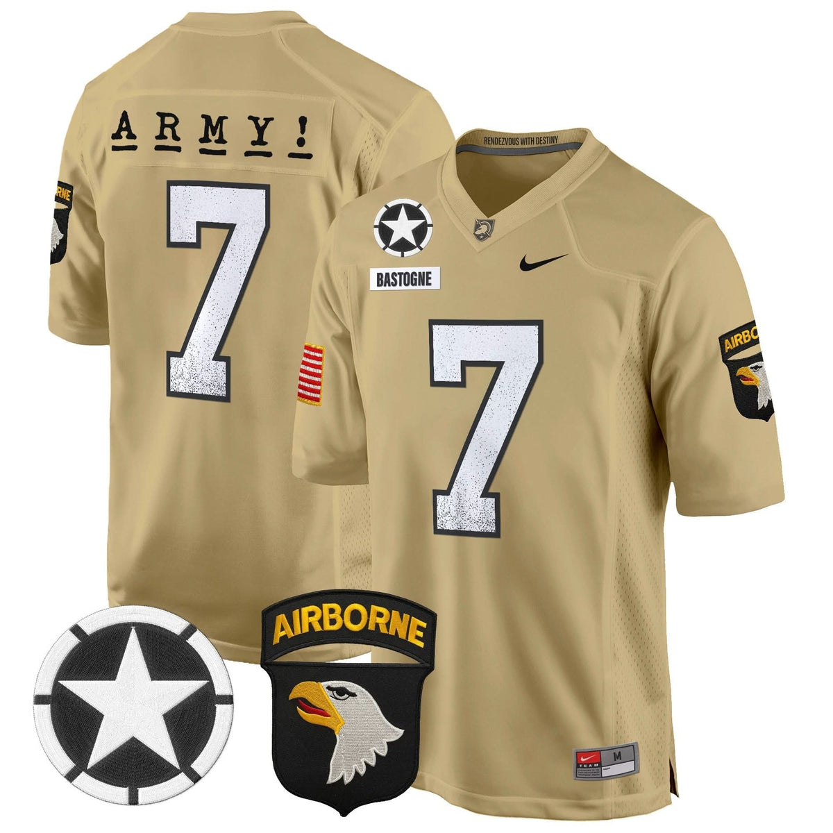 ABK 101st Airborne Division Patch 2024 Game Jersey