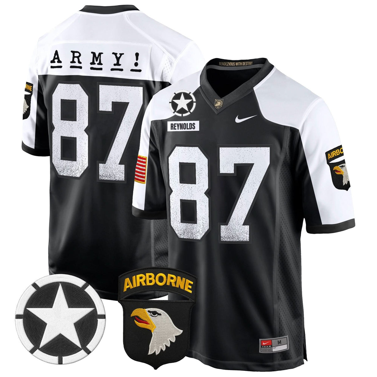 ABK 101st Airborne Division Patch 2024 Game Jersey