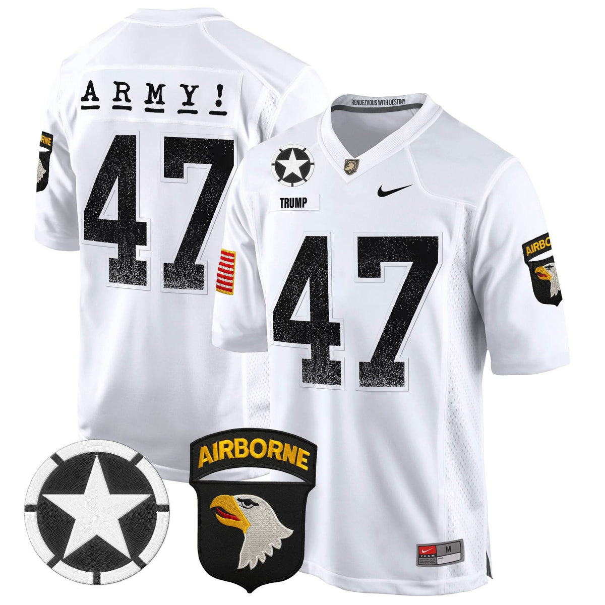 ABK 101st Airborne Division Patch 2024 Game Jersey