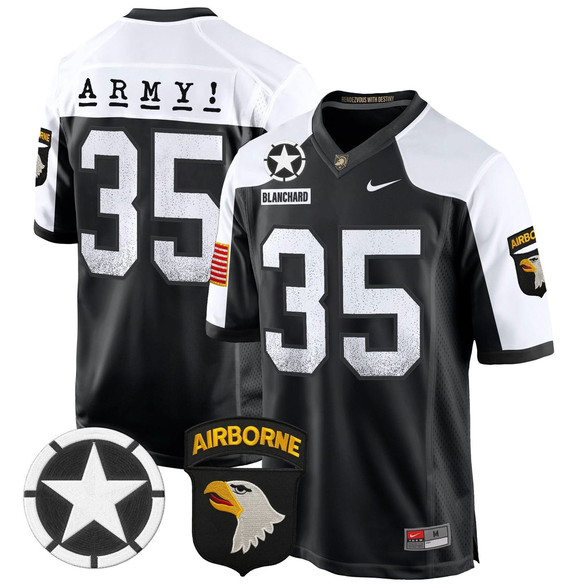 ABK 101st Airborne Division Patch 2024 Game Jersey