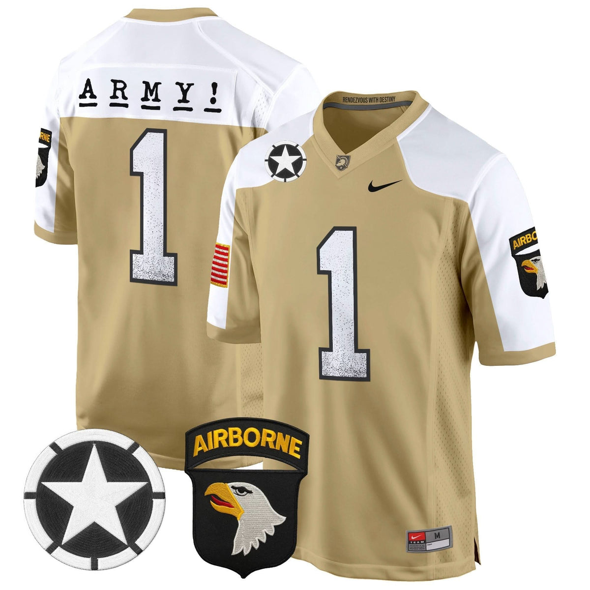 ABK 101st Airborne Division Patch 2024 Game Jersey