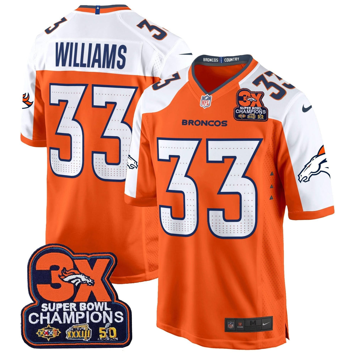 DB 3-Time Champions Patch Game Jersey - Al Stitched