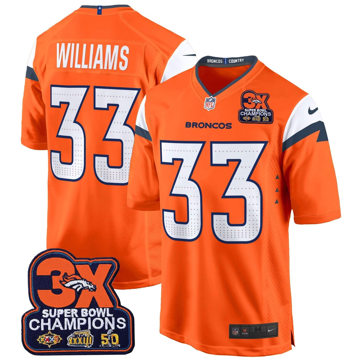 DB 3-Time Champions Patch Game Jersey - Al Stitched