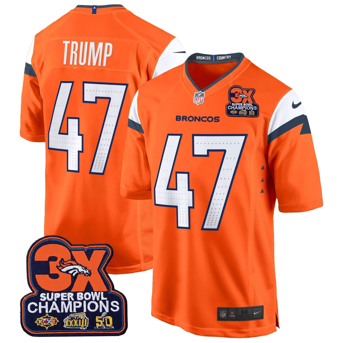DB 3-Time Champions Patch Game Jersey - Al Stitched