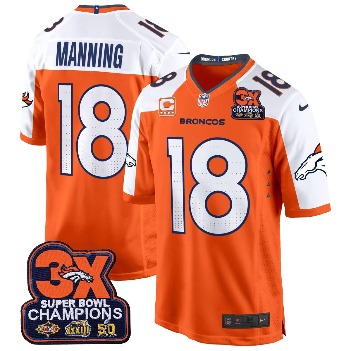 DB 3-Time Champions Patch Game Jersey - Al Stitched
