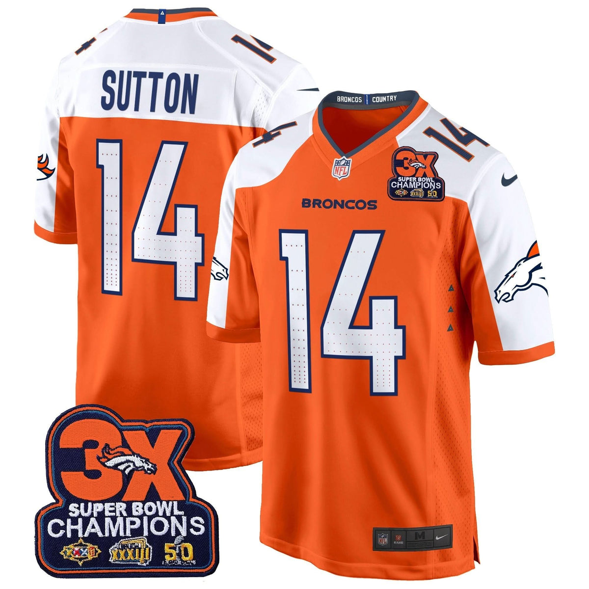 DB 3-Time Champions Patch Game Jersey - Al Stitched