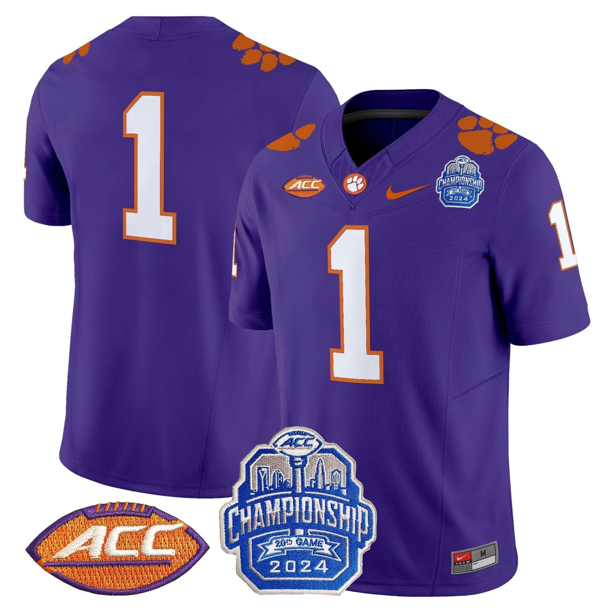 CT 2024 ACC Championship Patch Vapor Limited Jersey
