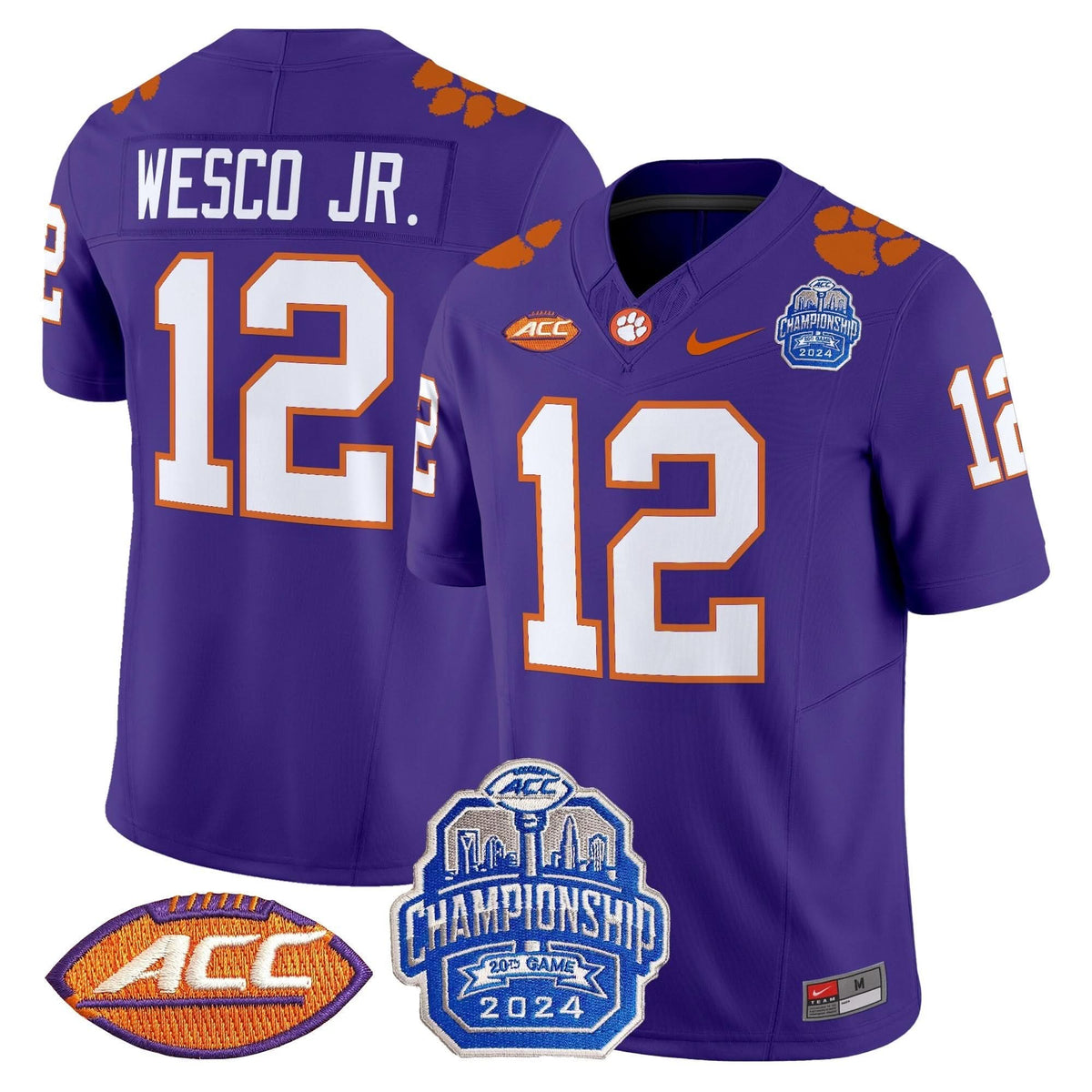 CT 2024 ACC Championship Patch Vapor Limited Jersey