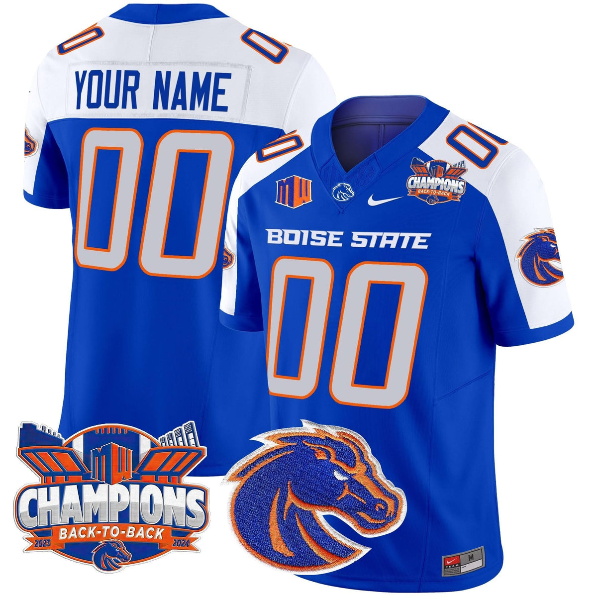 BSB 2024 Back To Back Champions Vapor Limited Custom Jersey