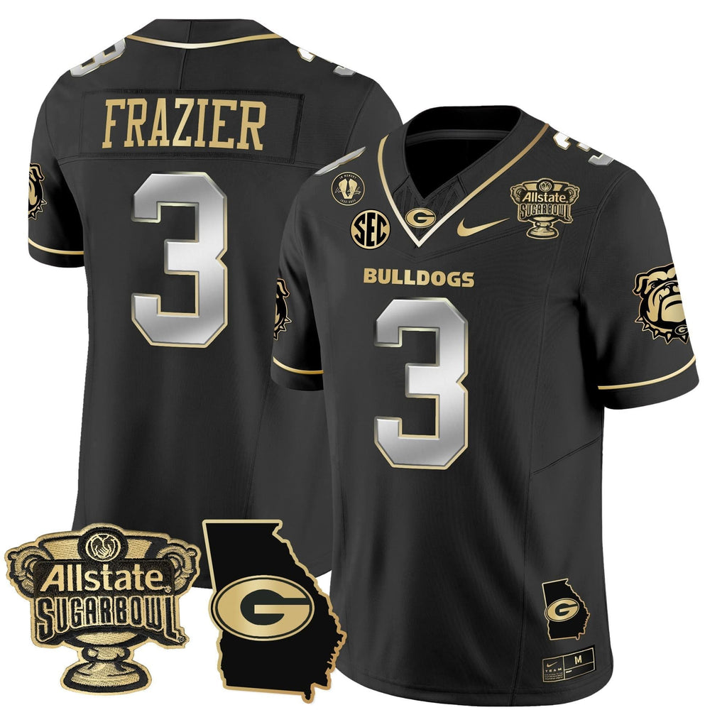 GB 2025 Sugar Bowl & Georgia Map Patch Vapor Limited Jersey