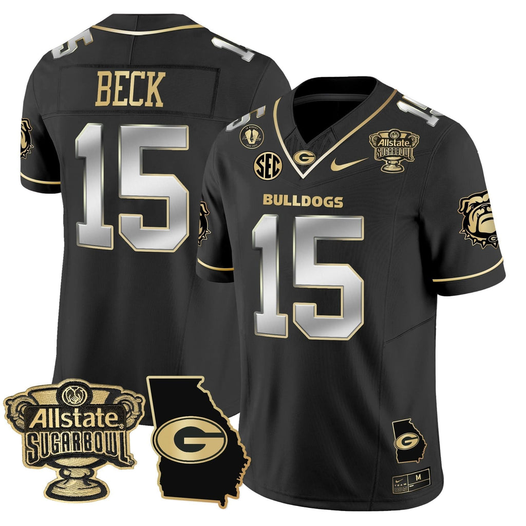 GB 2025 Sugar Bowl & Georgia Map Patch Vapor Limited Jersey