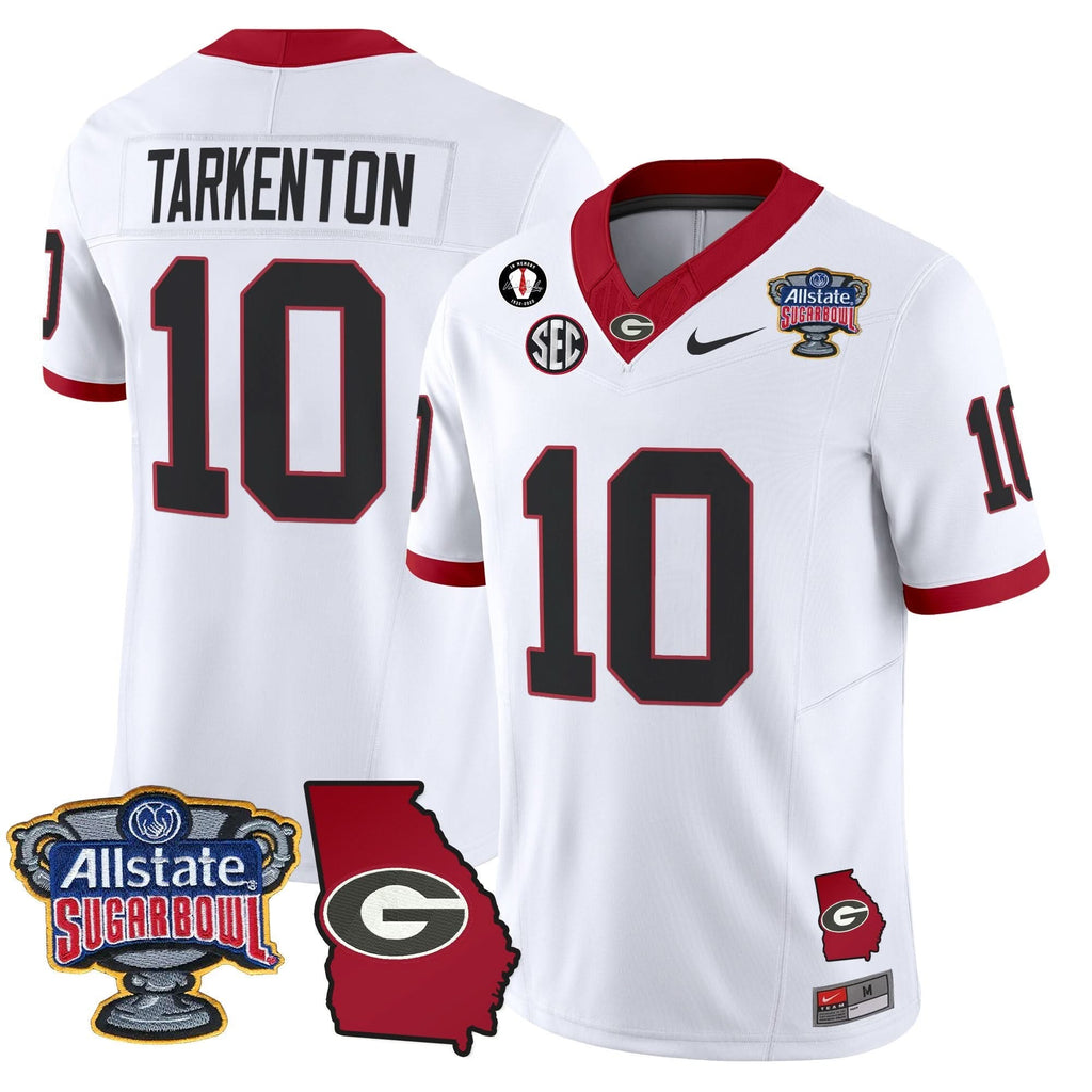 GB 2025 Sugar Bowl & Georgia Map Patch Vapor Limited Jersey