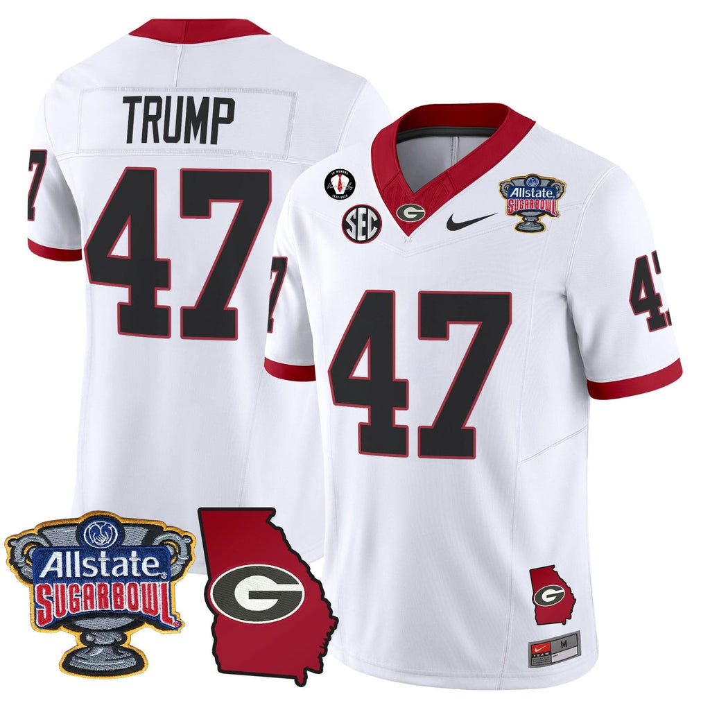 GB 2025 Sugar Bowl & Georgia Map Patch Vapor Limited Jersey